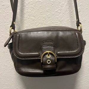 Vintage Coach Brown Crossbody